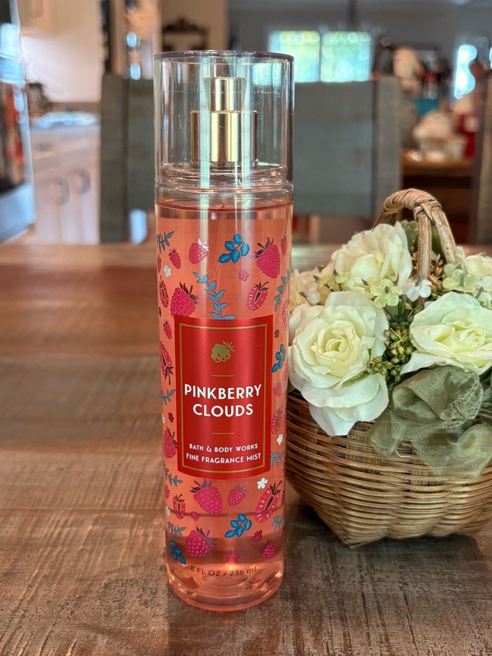 NEW Bath & Body Works PINKBERRY CLOUDS Fragrance Spray FULL SIZE!